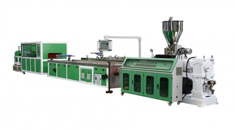 PVC木塑門板隔音板生產線