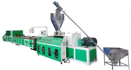 PVC護角條生產線、PVC塑料異型材生產線